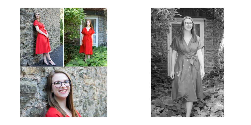 Photographer capturing authentic and effortless senior portraits using natural movement based posing techniques